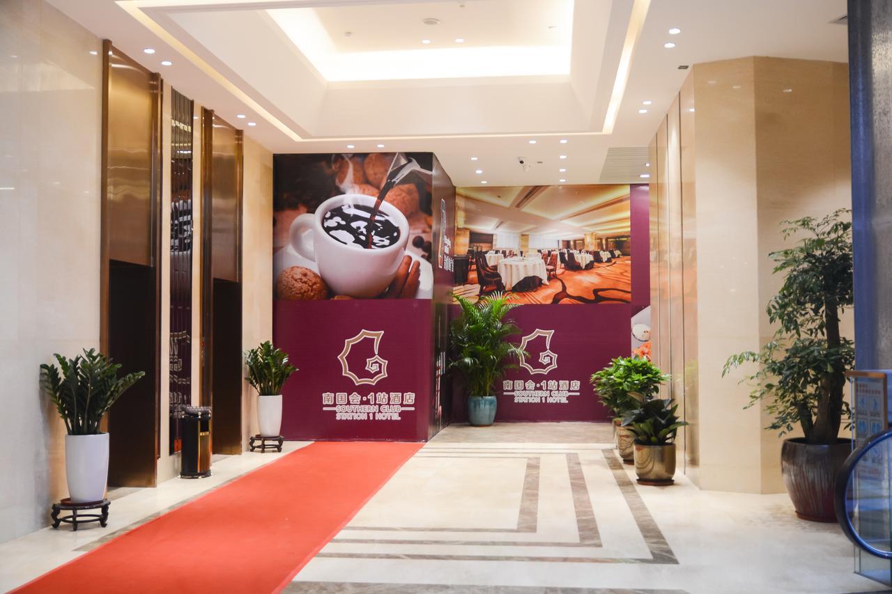 Southern-Club Station 1 Hotel-Free Canton Fair Shuttle Bus Esterno foto