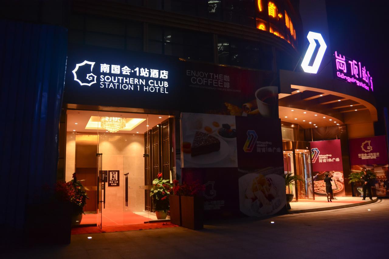 Southern-Club Station 1 Hotel-Free Canton Fair Shuttle Bus Esterno foto